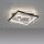 Lampe de plafonnier LED Blanc Noir Blanc chaud 3000 K 4900 lm
