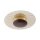 Plafonnier LED métal rouille-or Ø45 cm 12 W intensité lumineuse variable