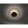 Plafonnier LED métal rouille-or Ø45 cm 12 W intensité lumineuse variable