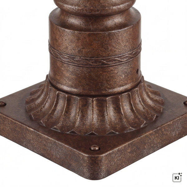 Eclairage de chemin de jardin en bronze antique résistant aux intempéries