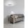 Lampadaire LED avec bras de lecture en acier verre 200 cm 5770 lm