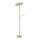 Lampadaire LED lampe de lecture en laiton verre 200 cm dimmable