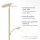 Lampadaire LED lampe de lecture en laiton verre 200 cm dimmable
