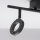 Spot de plafond LED flexible anthracite IP44 50 cm à faible éblouissement