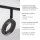 Spot de plafond LED flexible anthracite IP44 50 cm à faible éblouissement