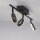 Spot de plafond flexible à LED anthracite IP44 67 cm à faible éblouissement