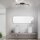 Spot de plafond flexible à LED anthracite IP44 67 cm à faible éblouissement