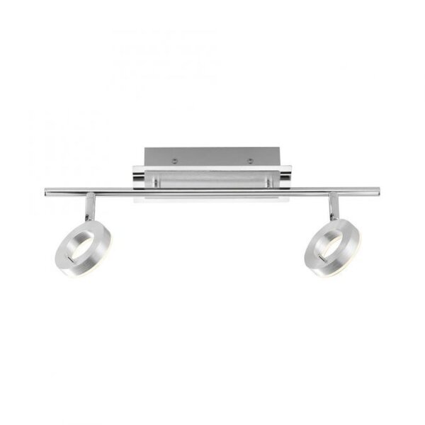 Spot de plafond LED flexible en aluminium IP44 L:50,5 cm