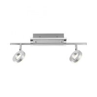 Spot de plafond LED flexible en aluminium IP44 L:50,5 cm