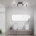Spot de plafond flexible à LED anthracite IP44 94 cm 26 W