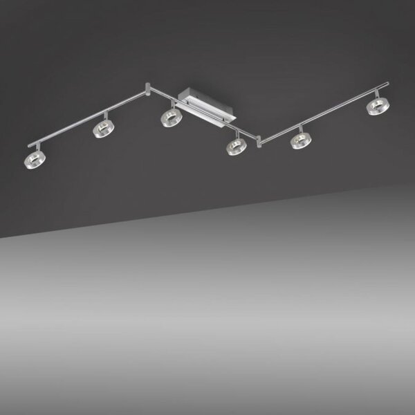 Spot de plafond mobile à LED en aluminium IP44 188 cm