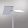 Lampadaire LED à intensité variable en acier verre 199 cm