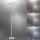 Lampadaire LED à intensité variable en acier verre 199 cm