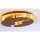 Plafonnier LED à intensité variable Rouille brun or Ø50 cm 3000 K