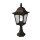 &Eacute;l&eacute;gante lampe de socle ext&eacute;rieure Noir H:50cm Jardin