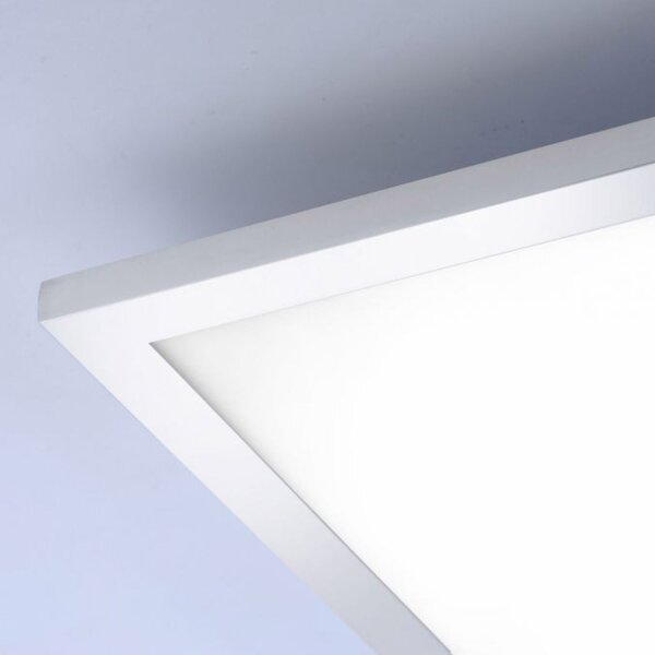 Blendarme Lampe de plafonnier LED en chrome L:45 cm IP44 dimmable
