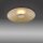 Plafonnier LED métal à intensité variable en feuille dor 3000 K