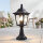 Eclairage de jardin Noir Aluminium H:44cm Rustique