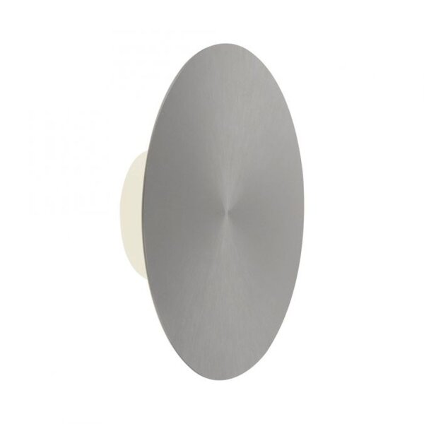 Applique murale LED rechargeable Gris Ø25 cm gradable Télécommande