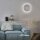 Applique murale LED rechargeable Gris Ø25 cm gradable Télécommande