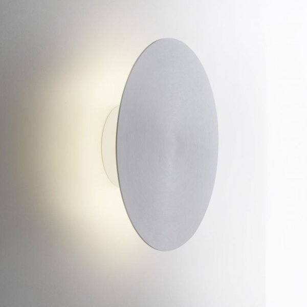 Applique murale LED rechargeable à intensité variable Télécommande 1 W en argent