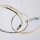 Lampe LED à suspendre en chrome dimmable 39 W L:94 cm élégante