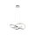 Lampe LED à suspendre en chrome dimmable 30 W L:57 cm élégante