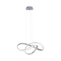 Suspension LED incurvée en acier 3000 K dimmable