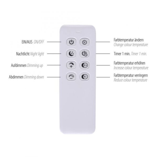 Lampe de plafonnier LED stylé anneaux en bois 6000 lm dimmable