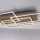 Confortable Lampe de plafonnier LED en bois L:82 cm 4320 lm dimmable