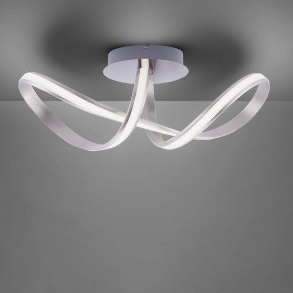 Lampe de plafonnier LED à intensité variable Métal en acier 2050 lm Moderne