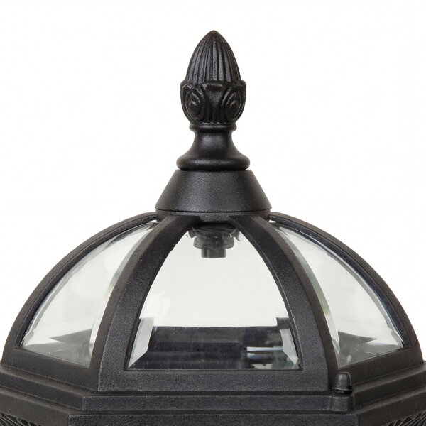Lampe de jardin Noir Rustique H:47,5cm Extérieur