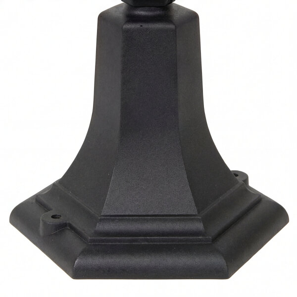 Lampe de jardin Noir Rustique H:47,5cm Extérieur