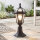 Lampe de jardin Noir Rustique H:47,5cm Extérieur
