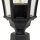 Lampe de jardin Noir Rustique H:47,5cm Extérieur