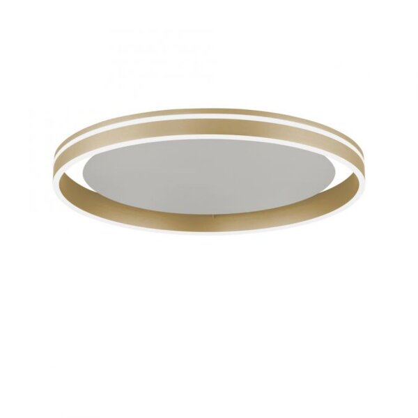 Plafonnier LED en laiton 38 W changement de température de couleur