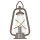 Lampe de jardin d&eacute;corative Fer forg&eacute; H:36cm IP43