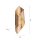 Applique murale LED de style Interrupteur 3000 K en feuille dor
