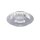 Plafonnier LED orientable Ø34 cm 6 W en feuille dargent