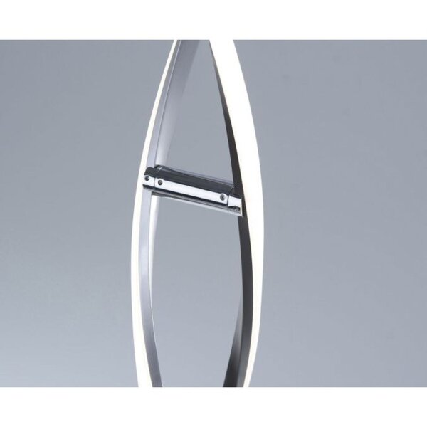 Lampadaire LED à intensité variable en acier H:134 cm 3000 K 3128 lm