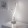 Lampe de table LED stylée en acier 13 W dimmable Touch