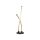 Lampe de table LED élégante noire et dorée à intensité variable et à touche sensitive