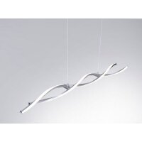 Grande lampe LED suspendue en acier 110 cm 3000 K dimmable