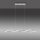Grande lampe LED suspendue en acier 110 cm 3000 K dimmable