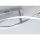 Lampe de plafonnier LED à intensité variable en acier 110 cm 3000 K vagues