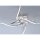 Lampe de plafonnier LED à intensité variable en acier L:78 cm 27 W 2400 lm