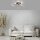 Lampe de plafonnier LED à intensité variable noir or L:78 cm 4220 lm