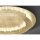 Plafonnier LED en feuille dor métal 3000 lm Ø50 cm