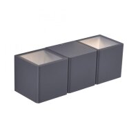 Applique LED extérieure aluminium IP54 22,5 cm...