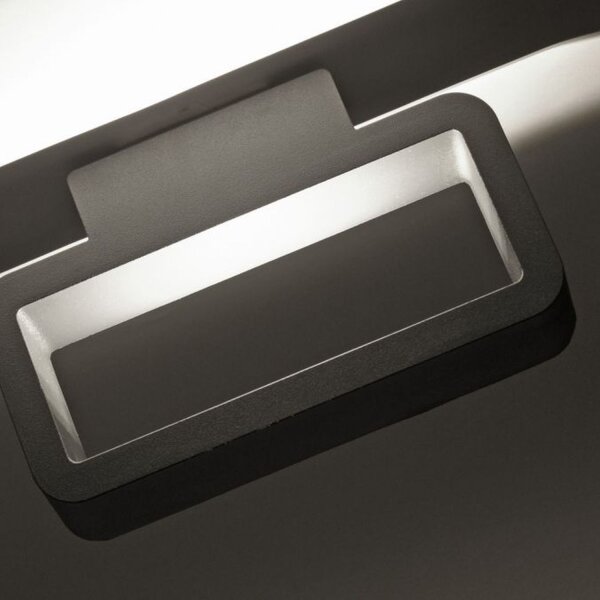 Applique LED extérieure aluminium anthracite IP54 L:22 cm